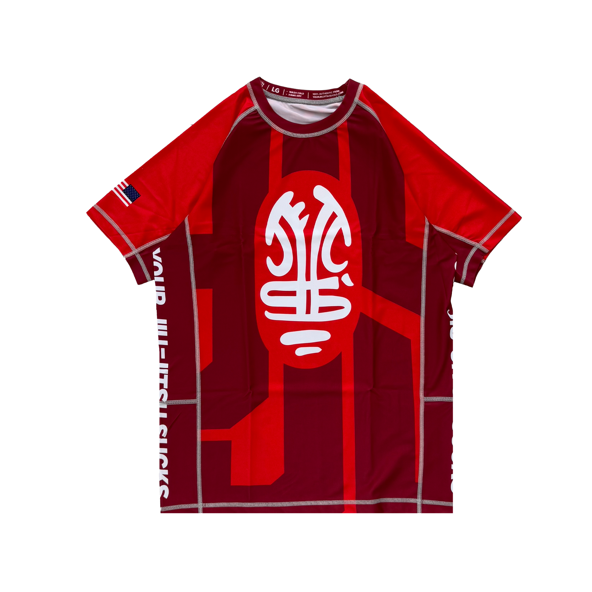 P2 // YJJS Y.O.T.S. Rashguard (Red)