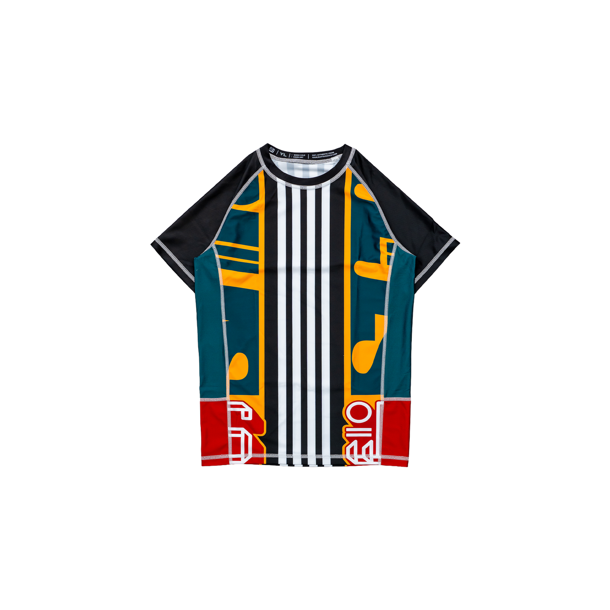 YOUTH PATTAN Rashguard (RD/GRN/GLD)