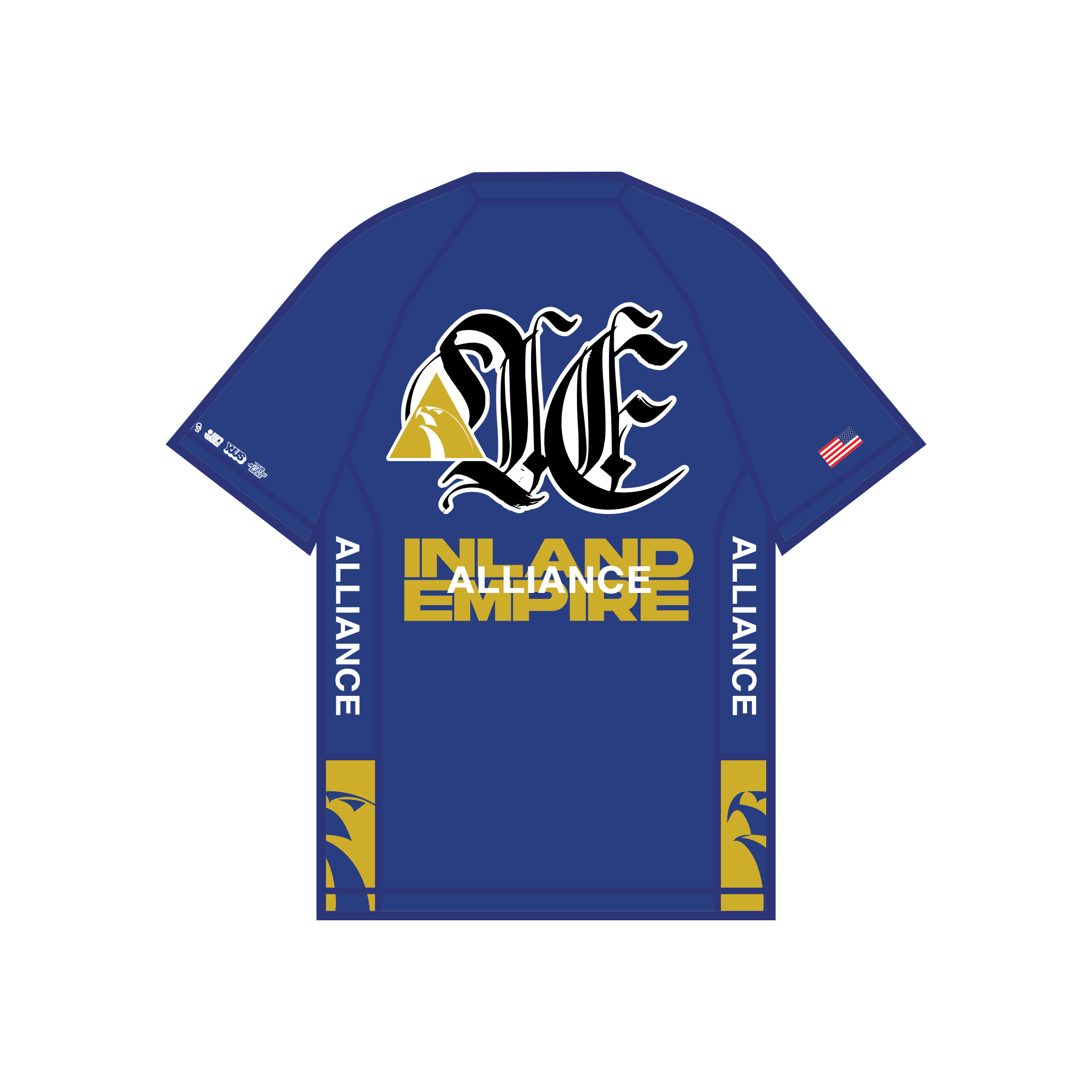 YJJS x AIE 2026 Rashguard (Blue)