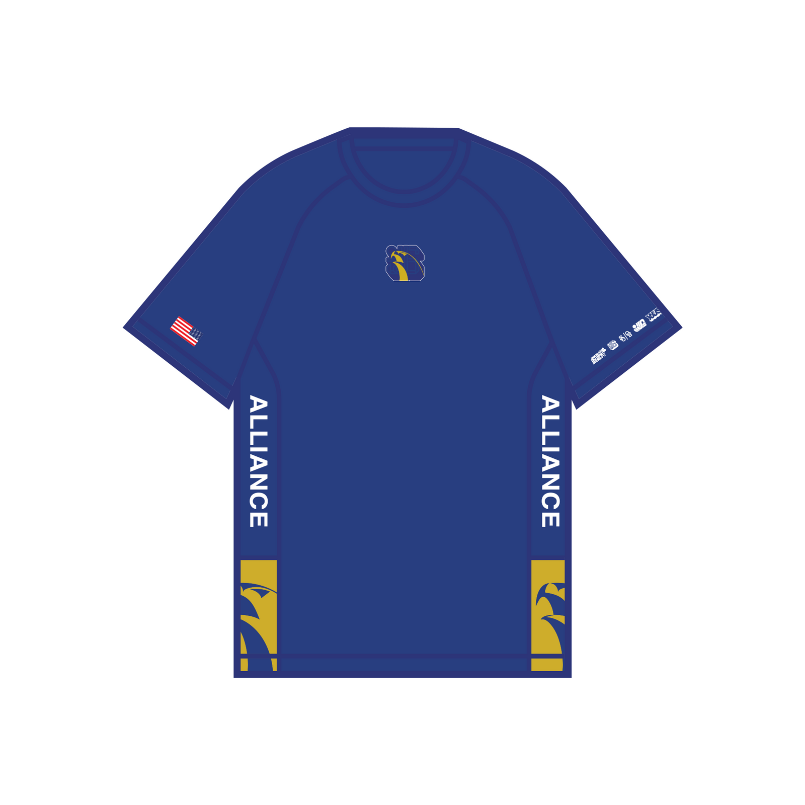 YJJS x AIE 2026 Rashguard (Blue)