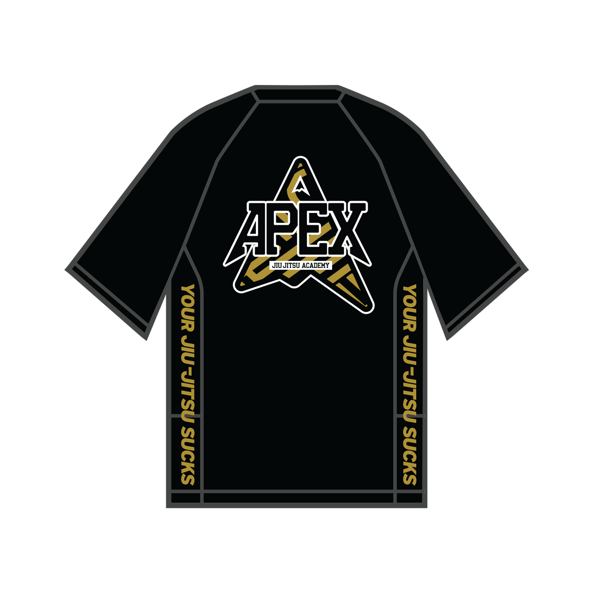 YJJS x APEX RASHGUARD II [ISSUE 01] (BLACK)