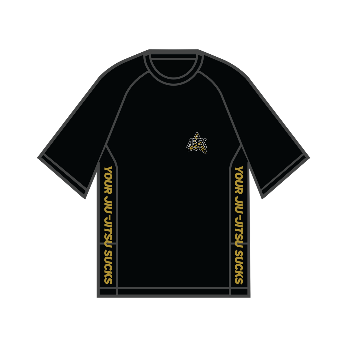 YJJS x APEX RASHGUARD II [ISSUE 01] (BLACK)