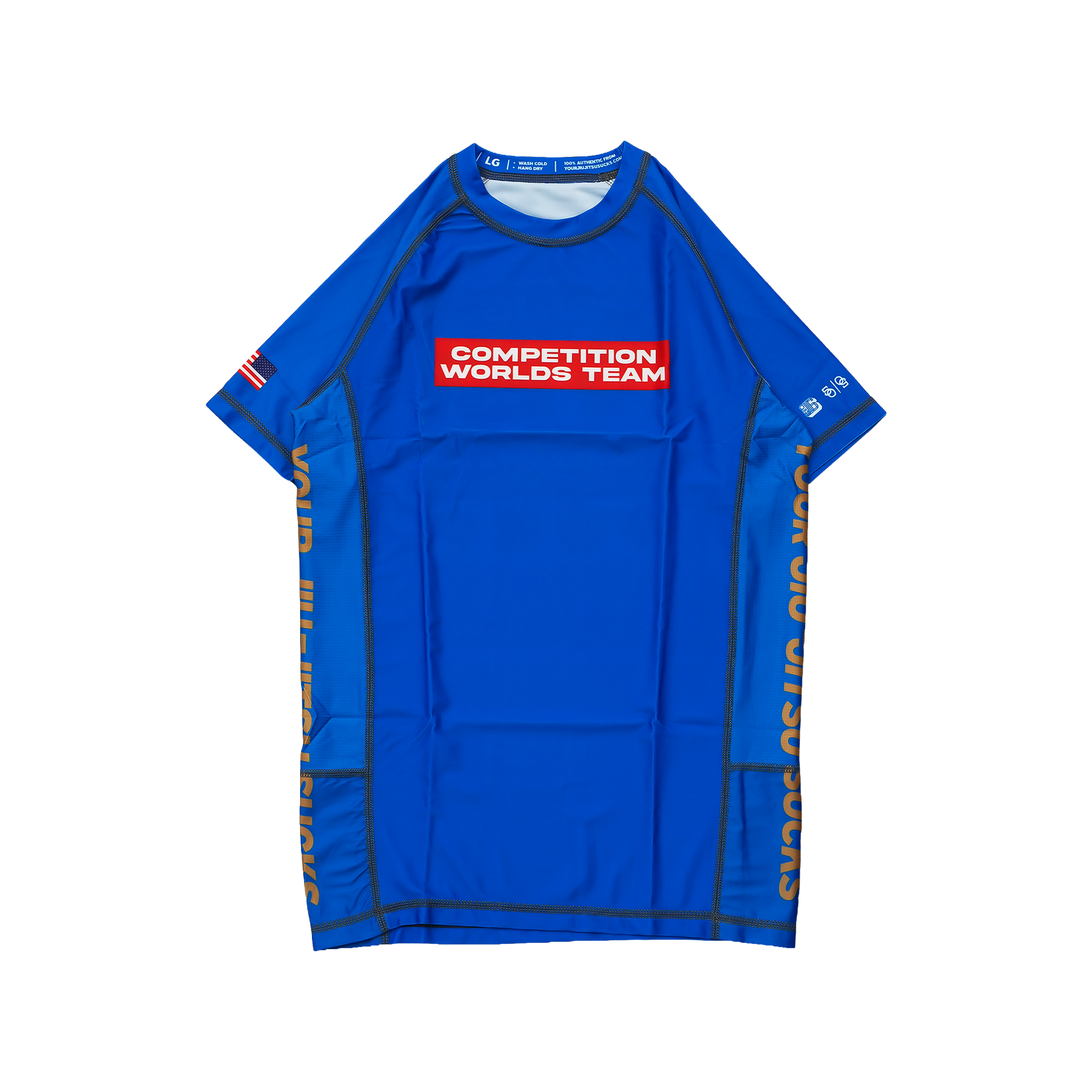 YJJS COMP26 Rashguard (Blue)