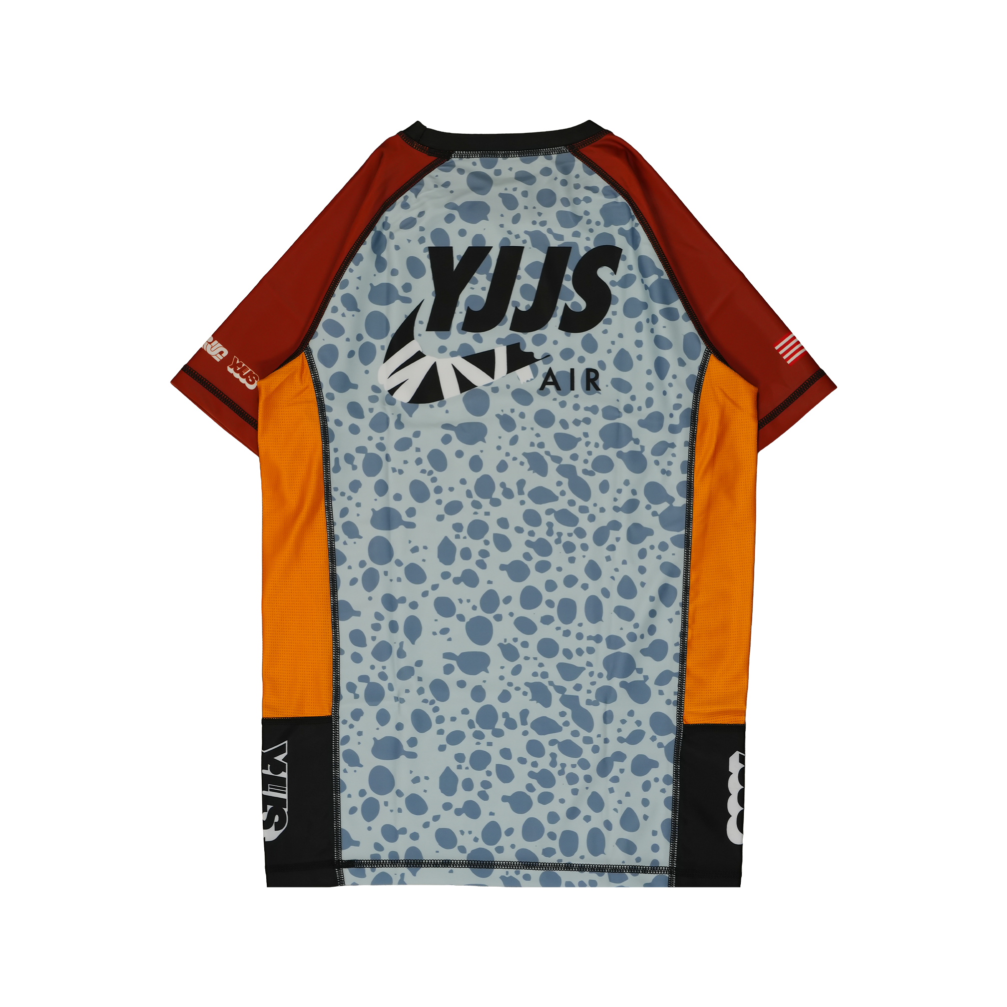 YJJS Safari Max Rashguard (Gray/Cedar)