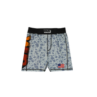 YJJS Safari Max Training Shorts (Gray/Cedar)