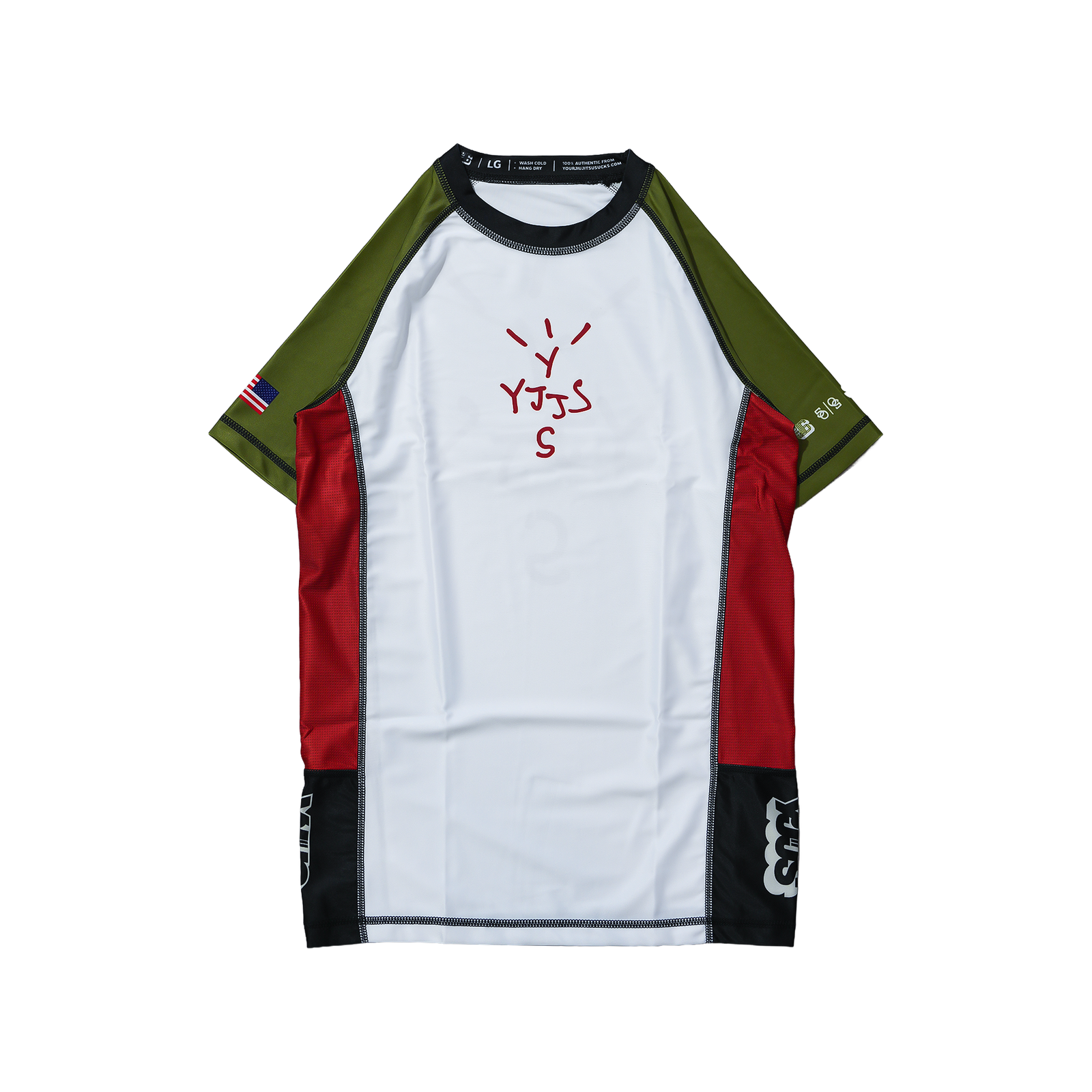 YJJS Reversal Rashguard (Pearl)