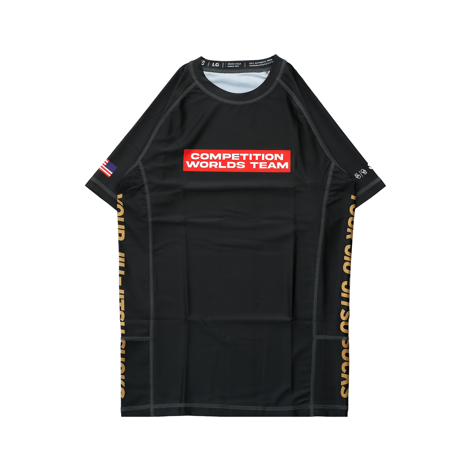 YJJS COMP26 Rashguard (Black)