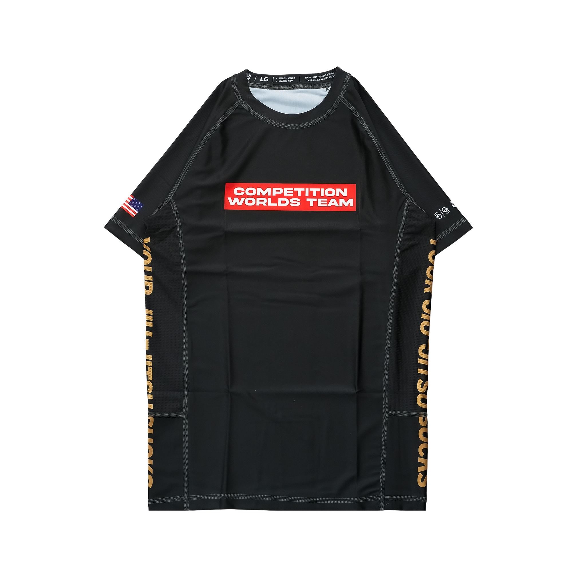 YJJS COMP26 Rashguard (Black)