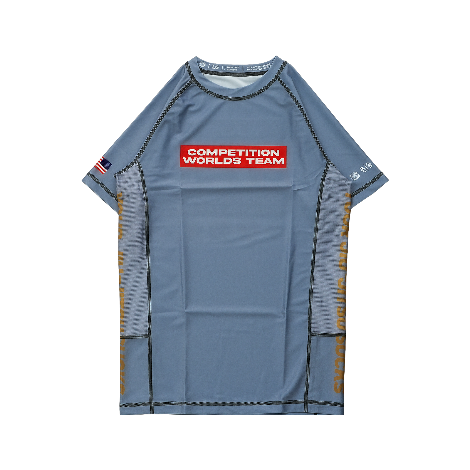 YJJS COMP26 Rashguard (Cool Grey)