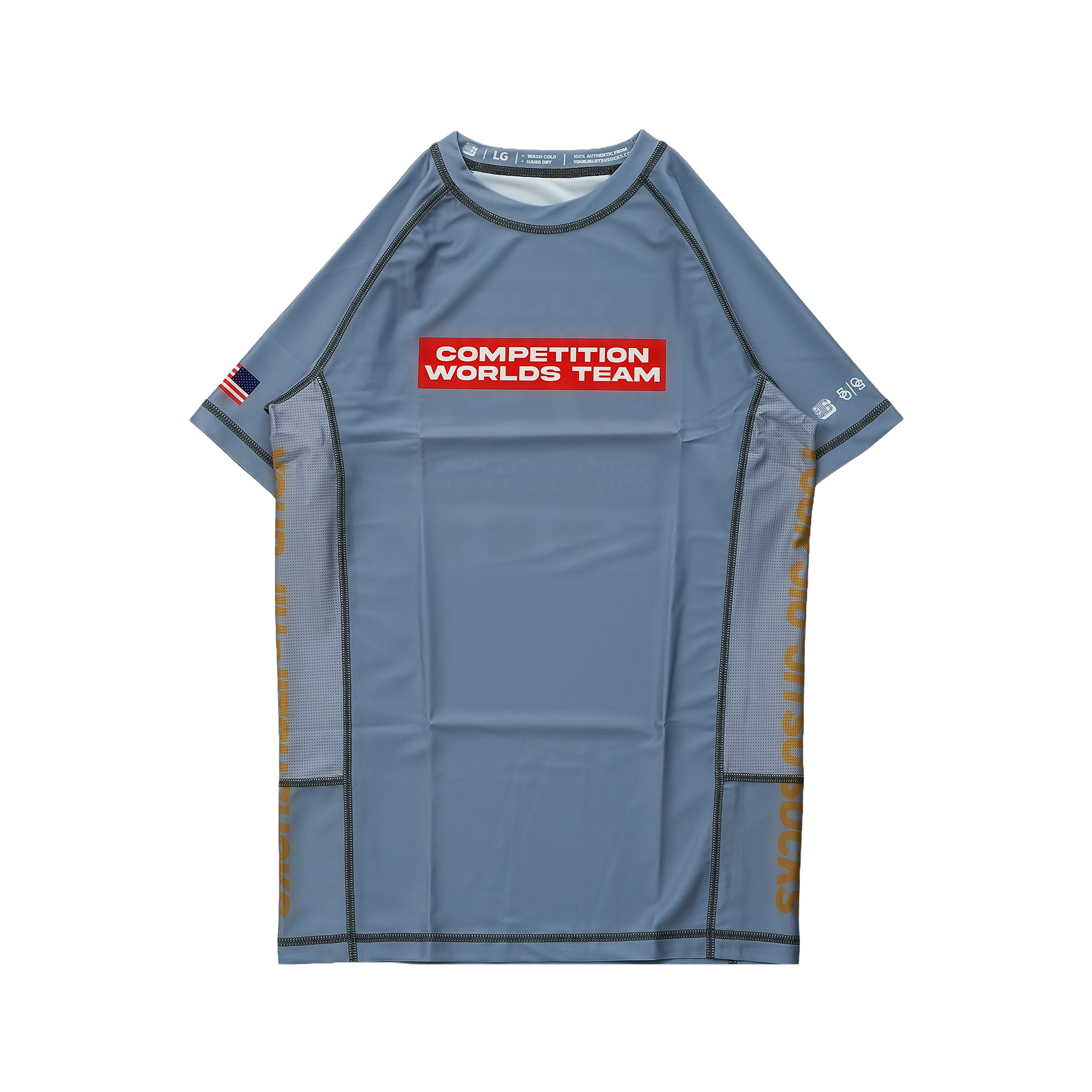 YJJS COMP26 Rashguard (Cool Grey)