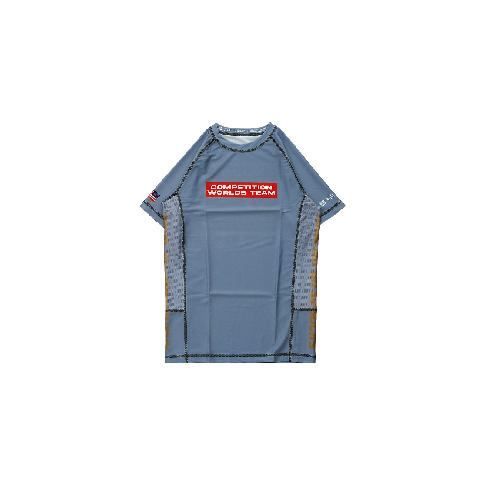 YOUTH YJJS COMP26 Rashguard (Cool Grey)