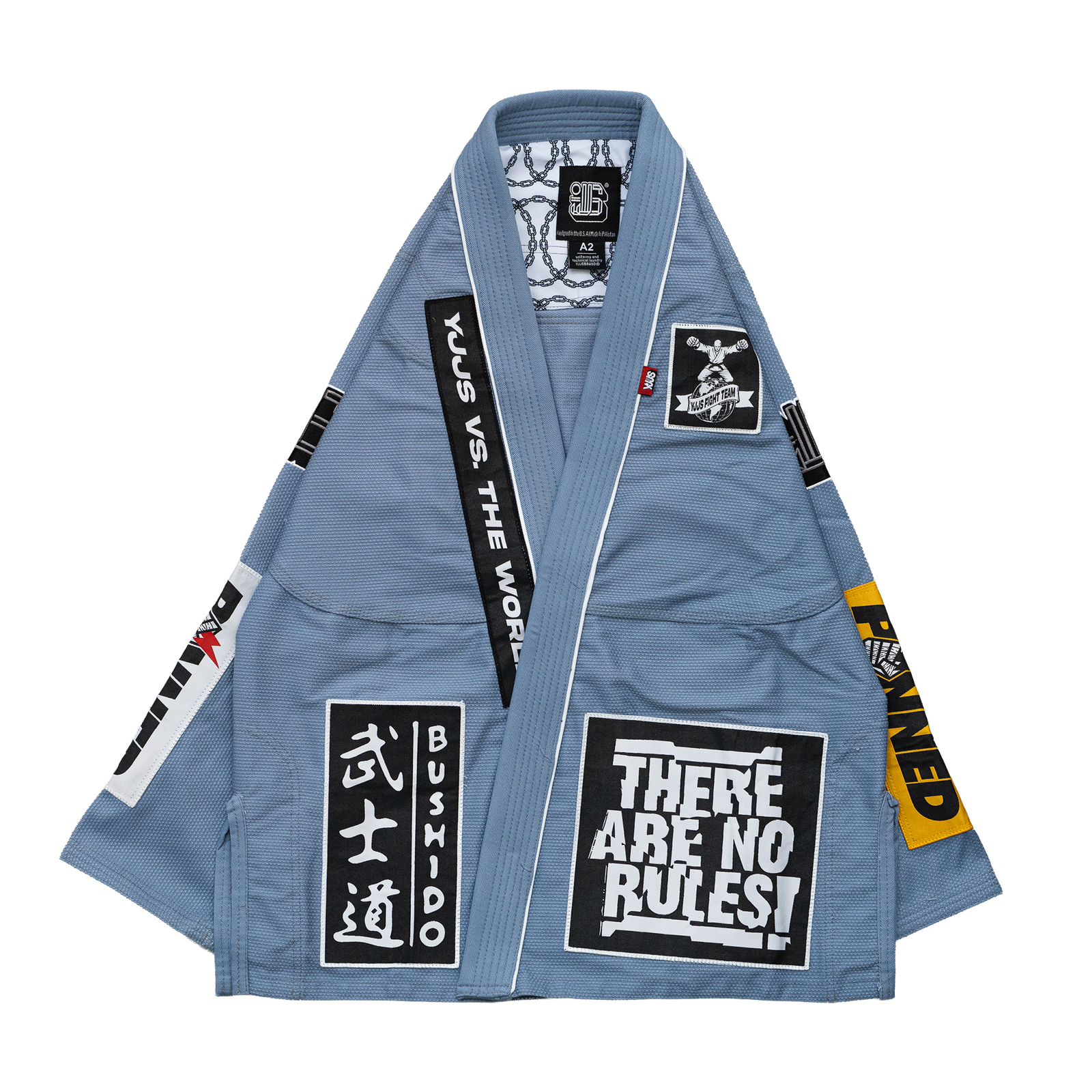 DOGI 079/ CHAIN WRESTLING (BLUE GRAY)