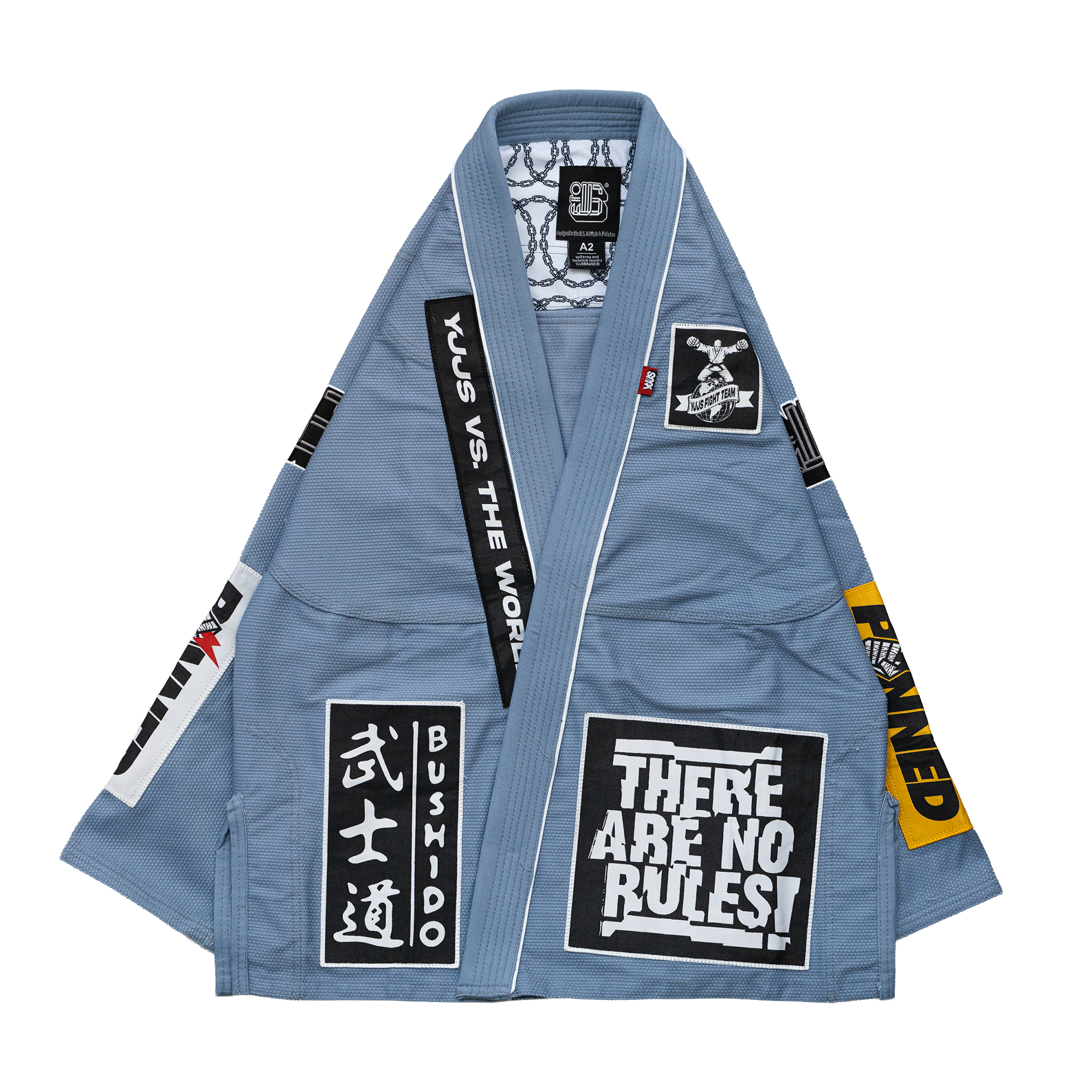 DOGI 079/ CHAIN WRESTLING (BLUE GRAY)