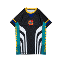 CHAIN WRESTLING Rashguard (BLACK/MULTI)