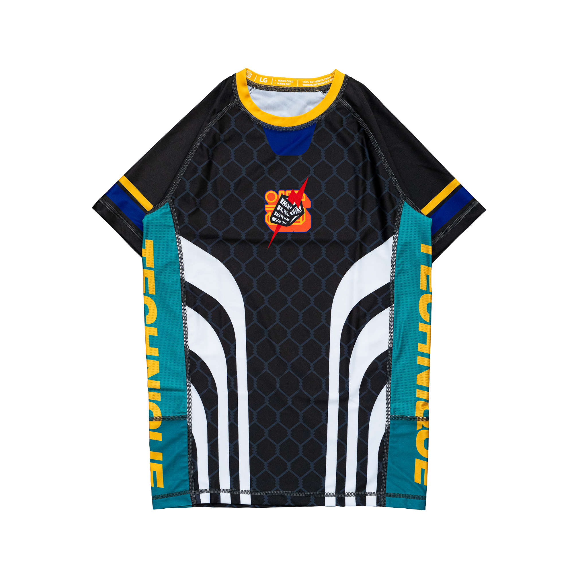 CHAIN WRESTLING Rashguard (BLACK/MULTI)
