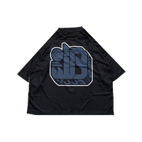 C142 [SUPER] CHAIN WRESTLING JERSEY (BLACK)