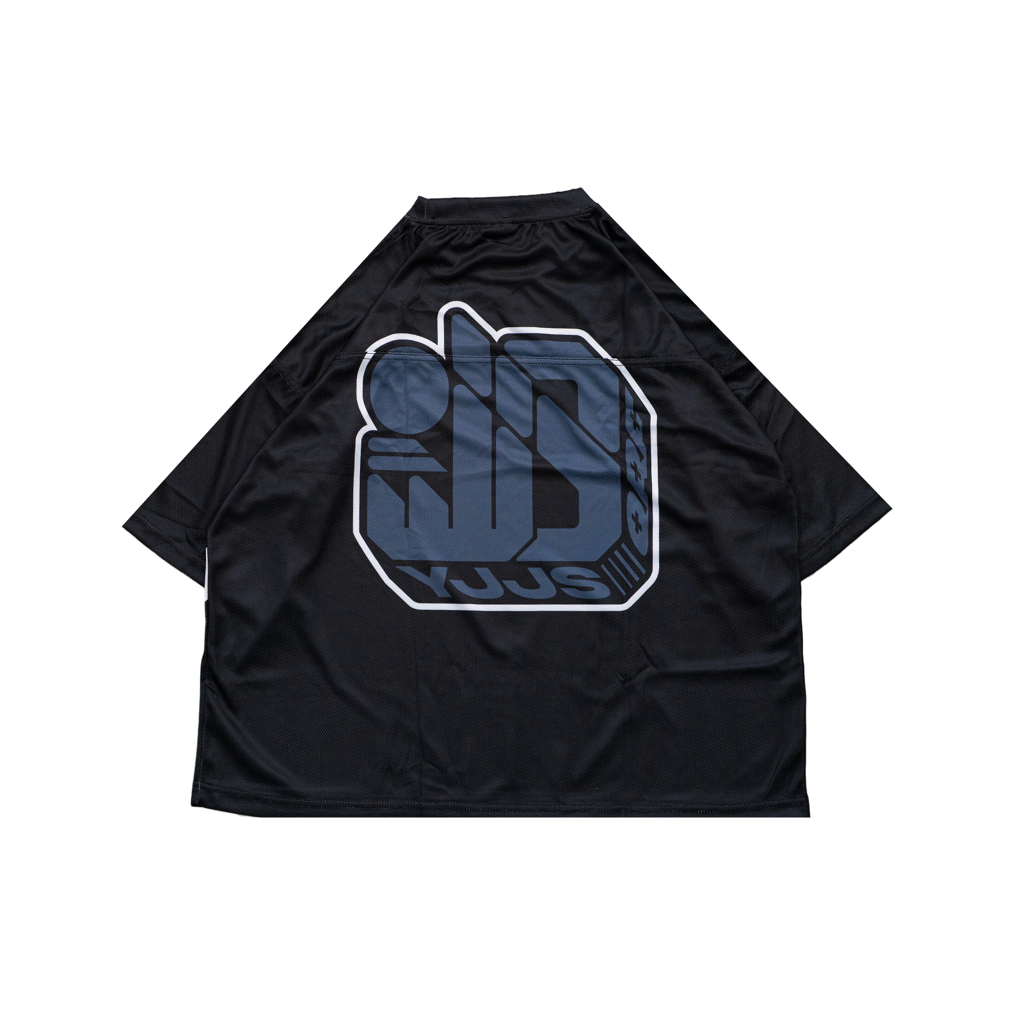 C142 [SUPER] CHAIN WRESTLING JERSEY (BLACK)