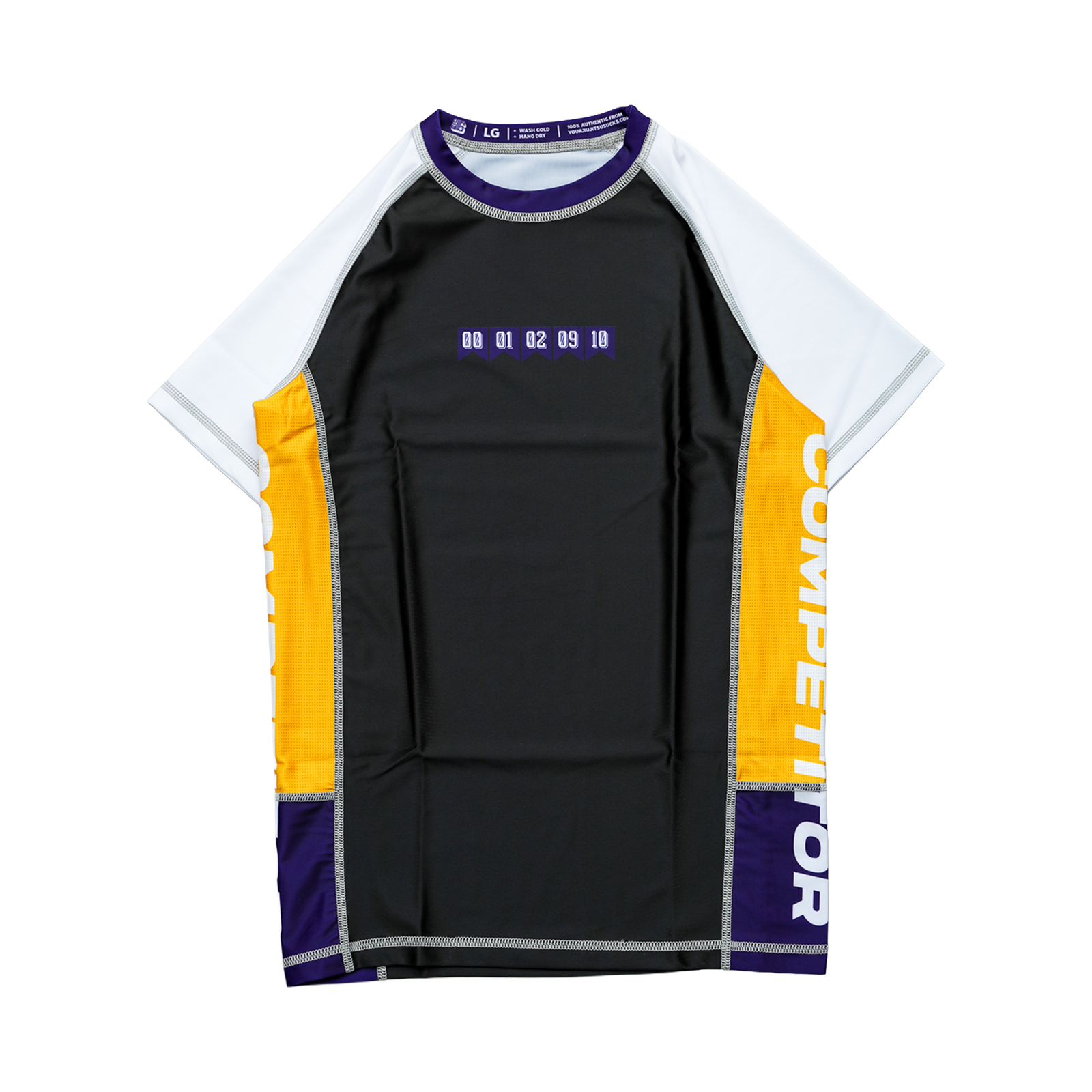 YJJS EIGHT24 Rashguard (BLACK)