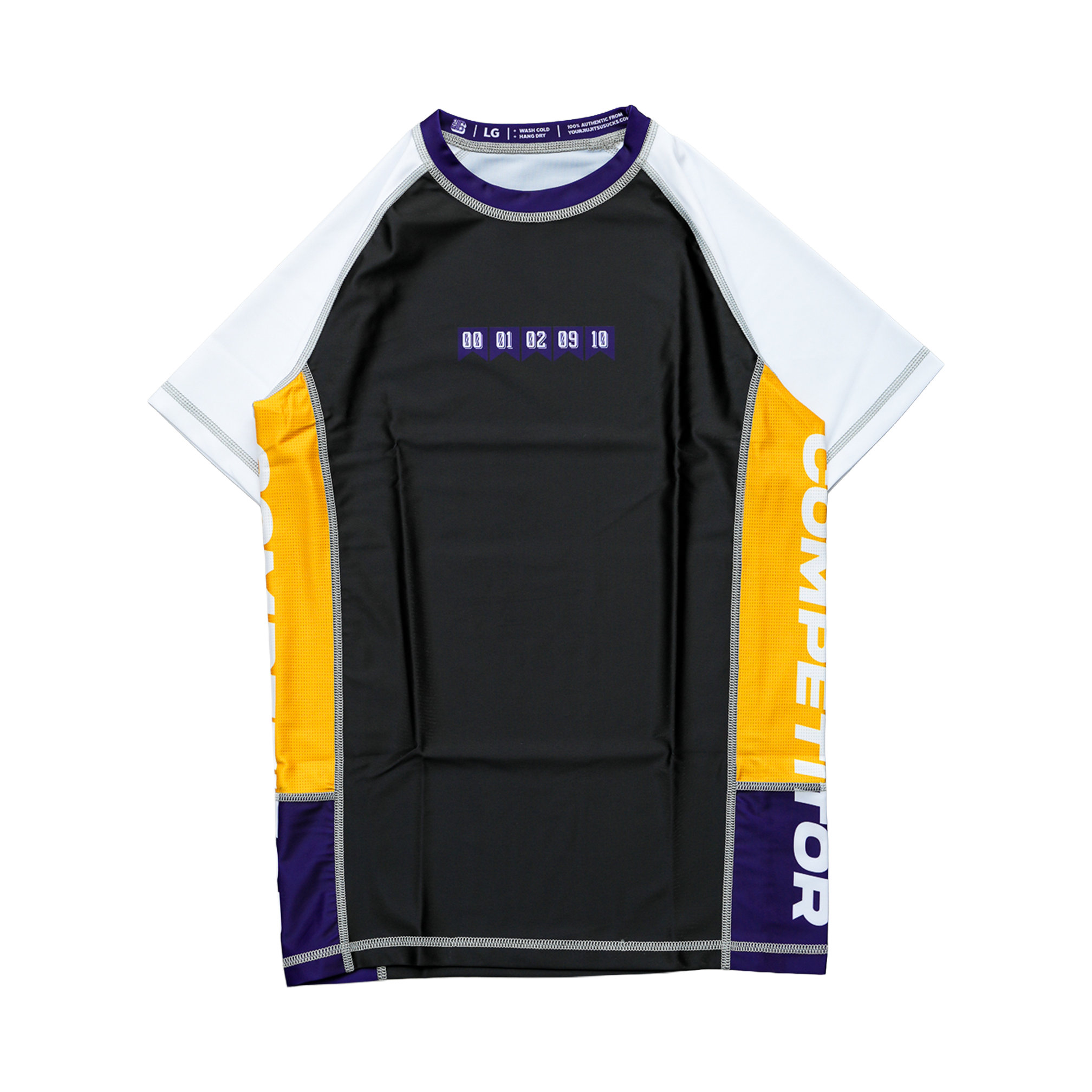 YJJS EIGHT24 Rashguard (BLACK)