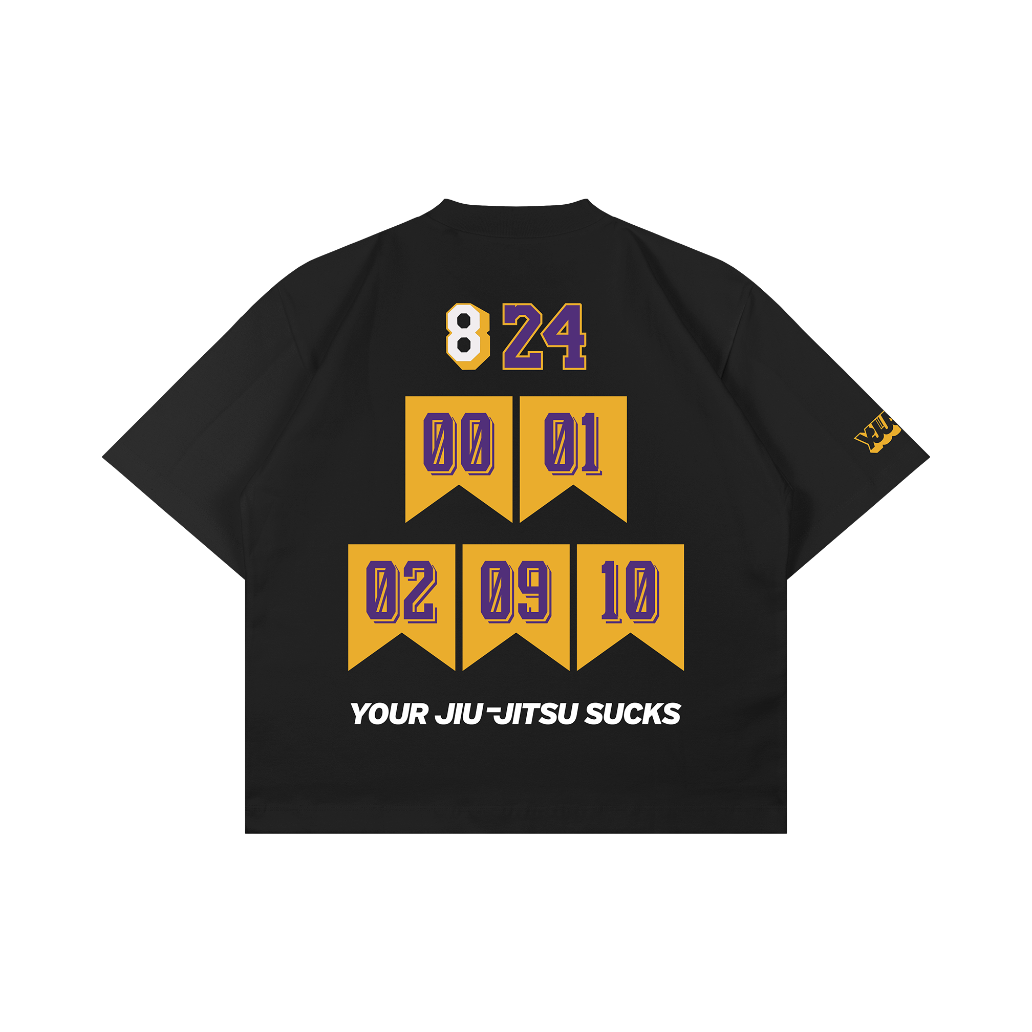 [SUPER] YJJS EIGHT24 Tee (BLACK)
