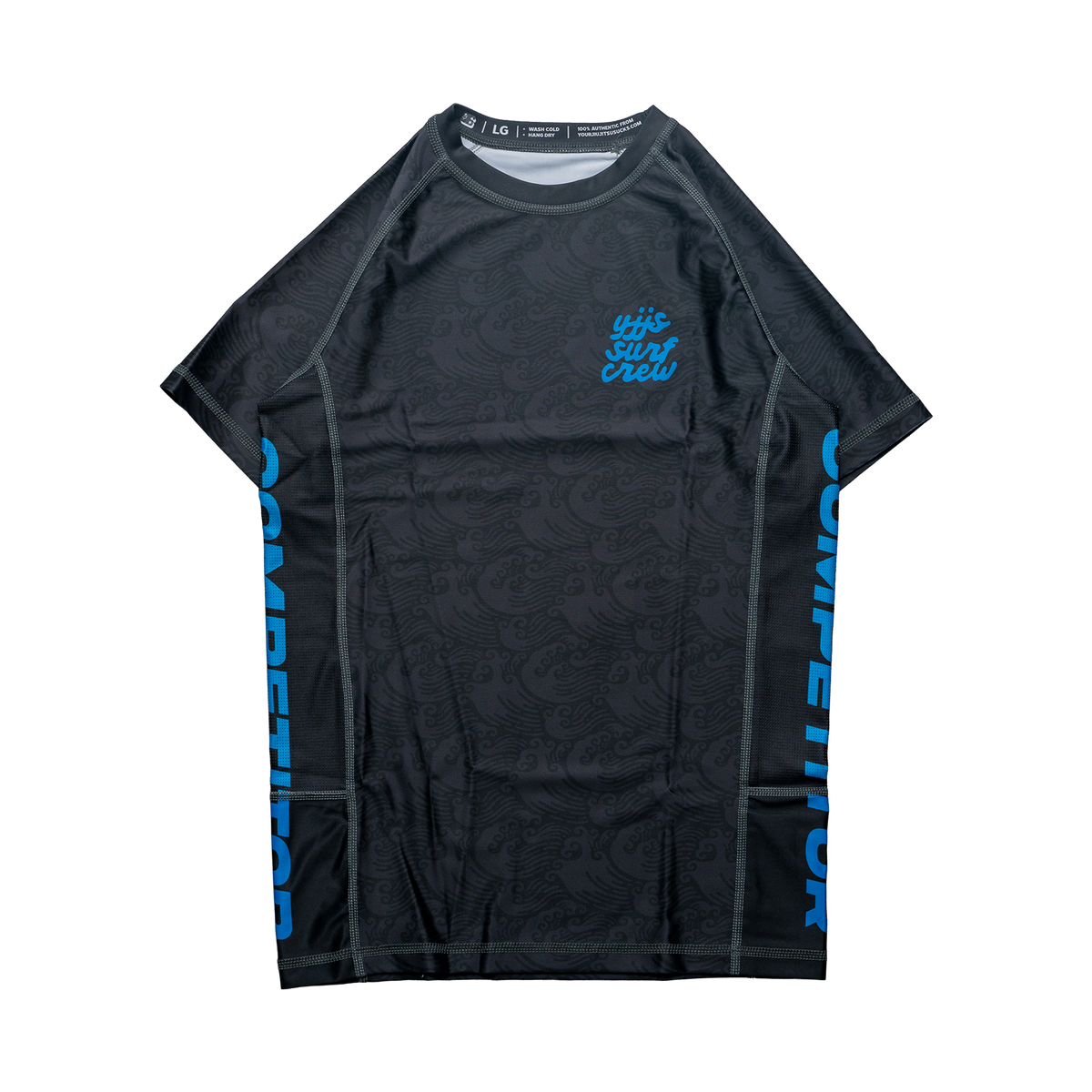 SURF CREW Rashguard (BLACK)