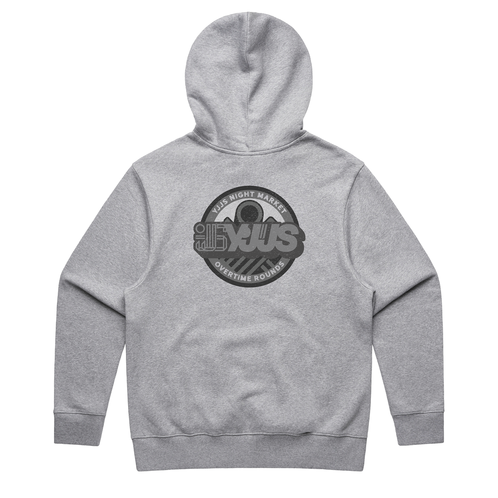 Grey overtime online hoodie