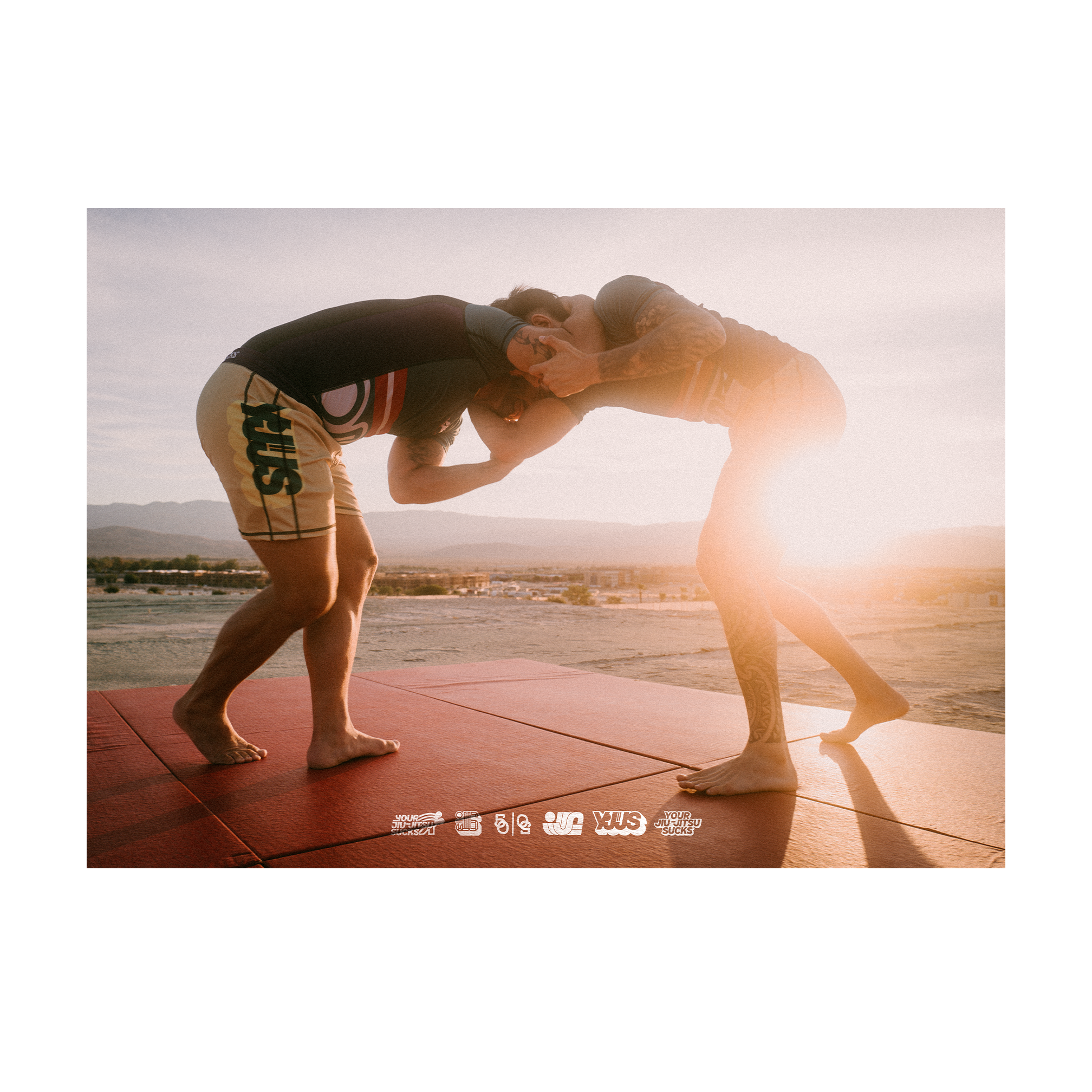 YJJS ULTRAS Rashguard (Lucci Green)