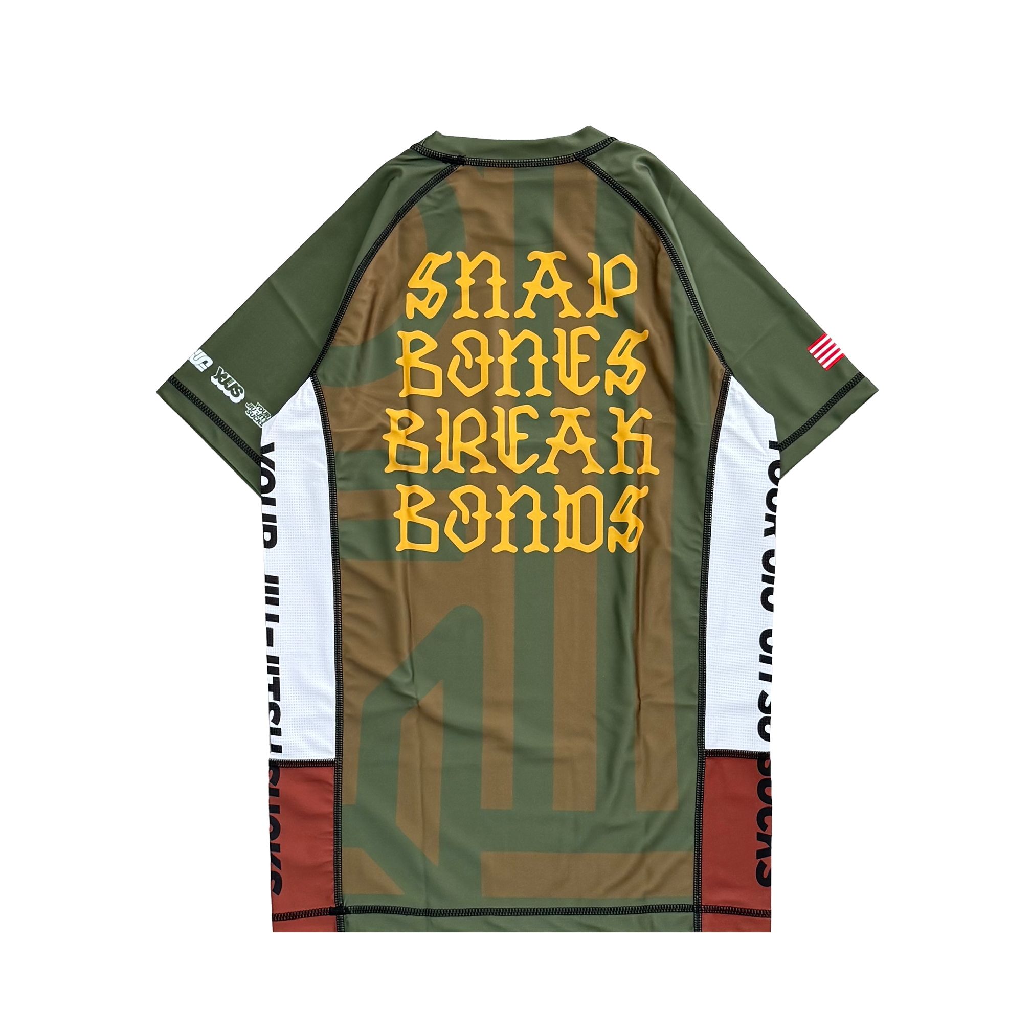 Bones Rashguard (Green)