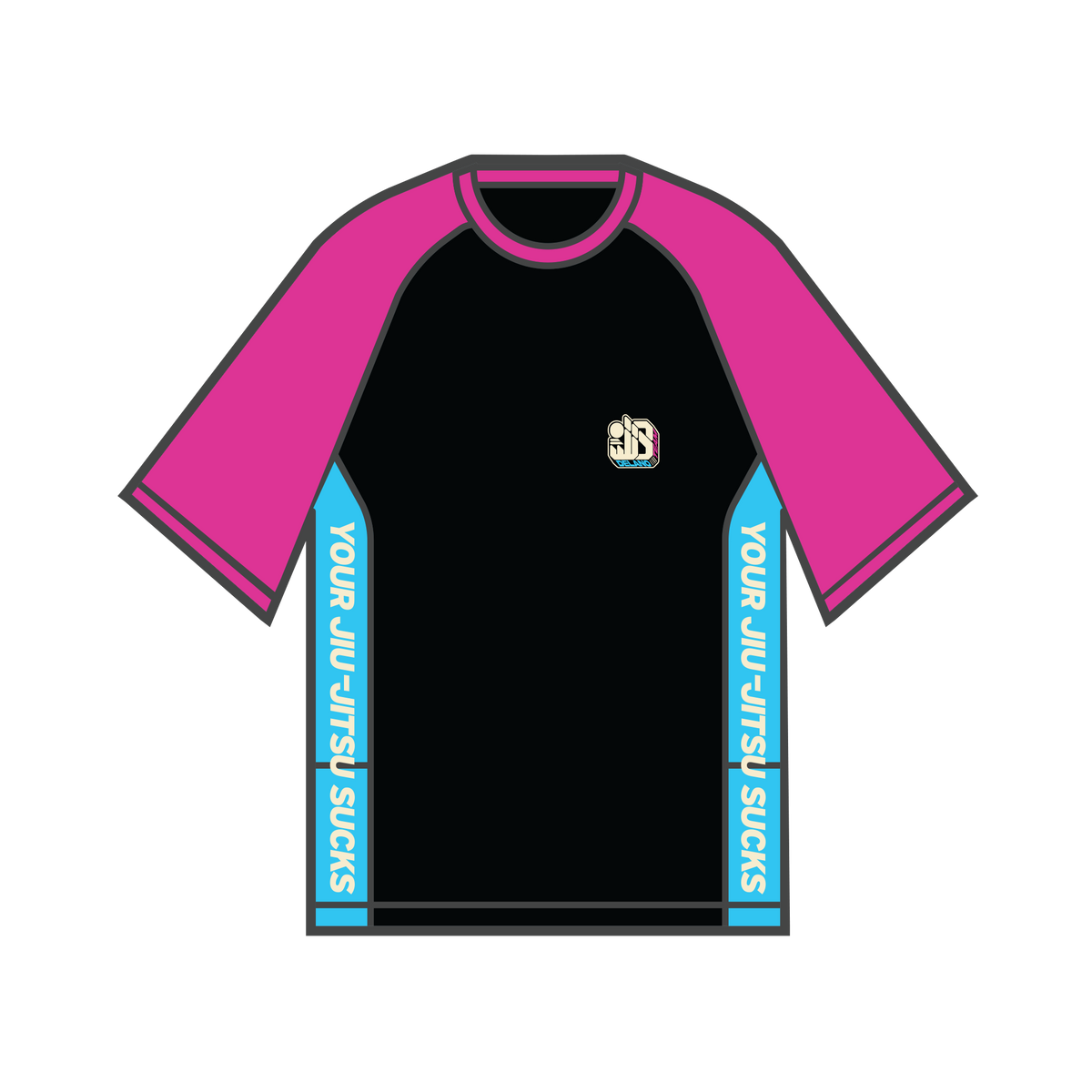 YJJS x DJJC RASHGUARD II [ISSUE 03] (BLACK)