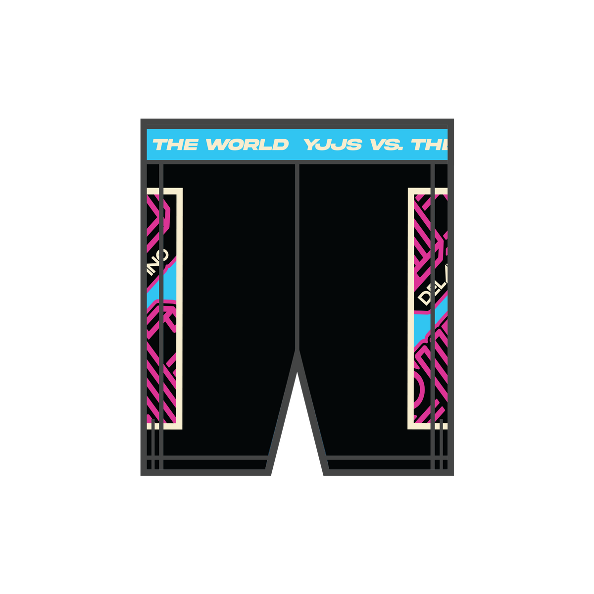 YJJS X DJJC TRAINING SHORTS II [ISSUE 03] (Black)