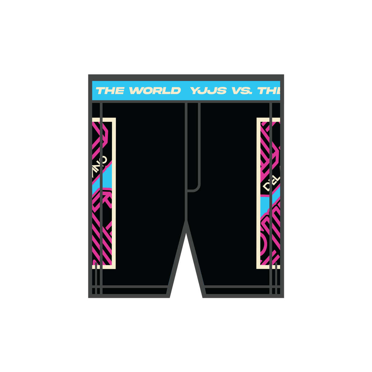YJJS X DJJC TRAINING SHORTS II [ISSUE 03] (Black)