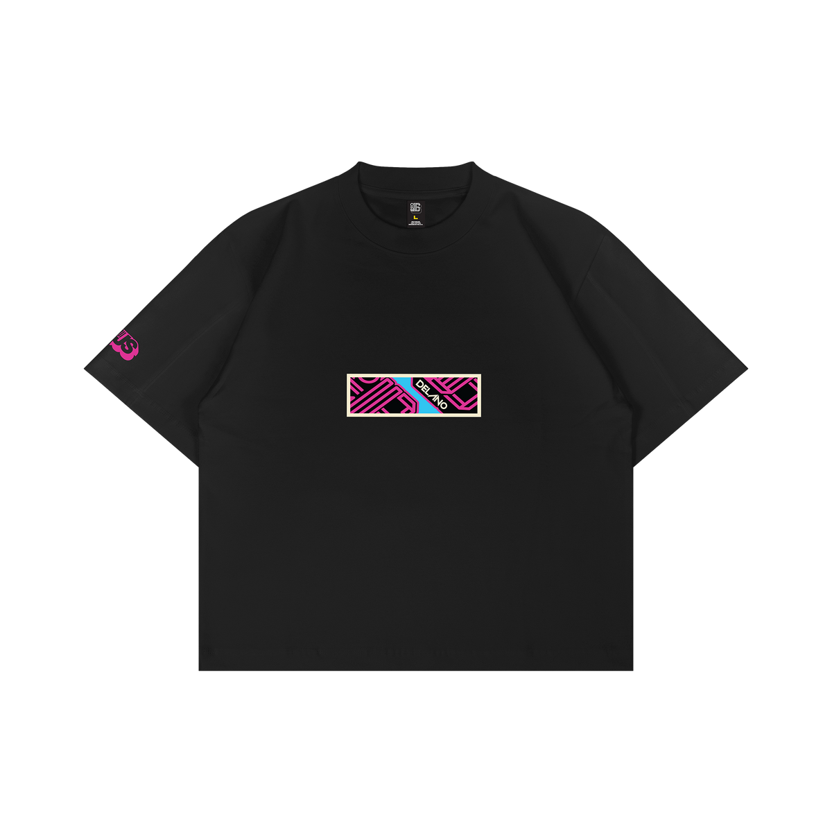 YJJS X DJJC [SUPER] TEE [ISSUE 03] (Black)