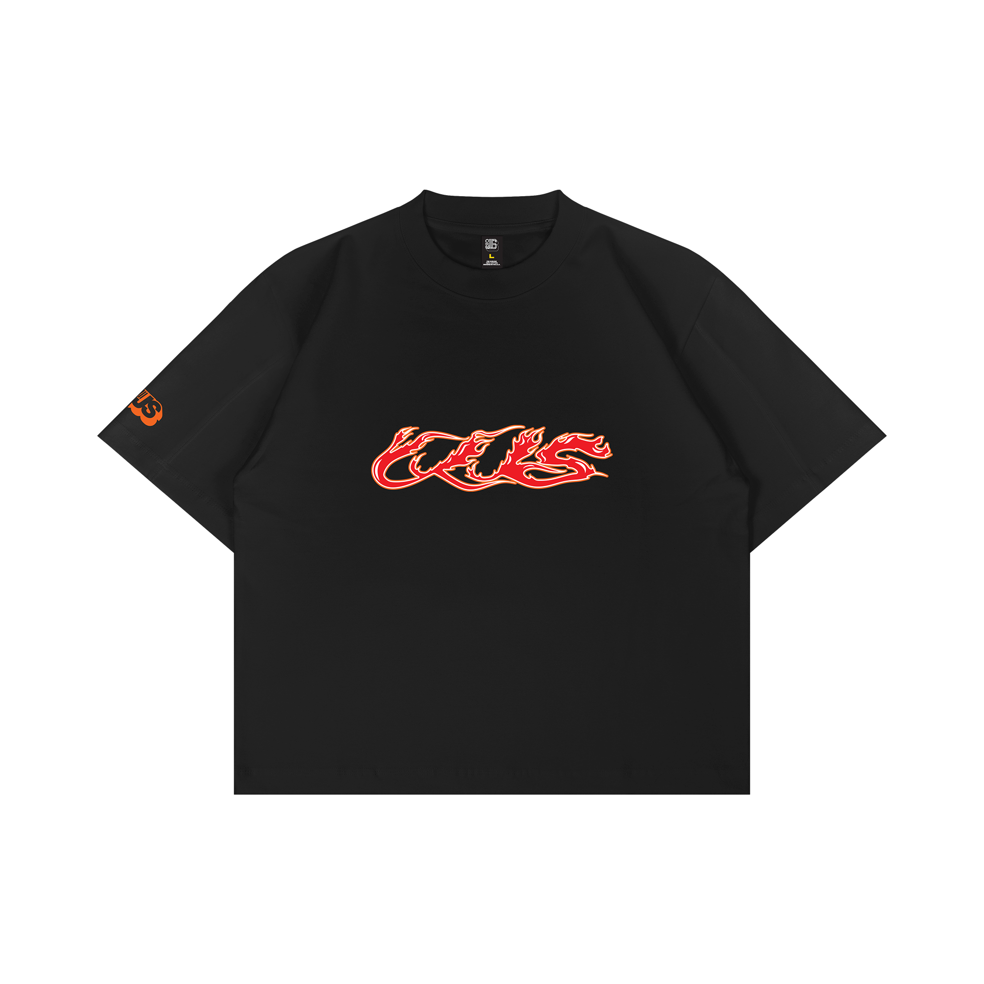 C131 [SUPER] H.L.S. Tee (Black)