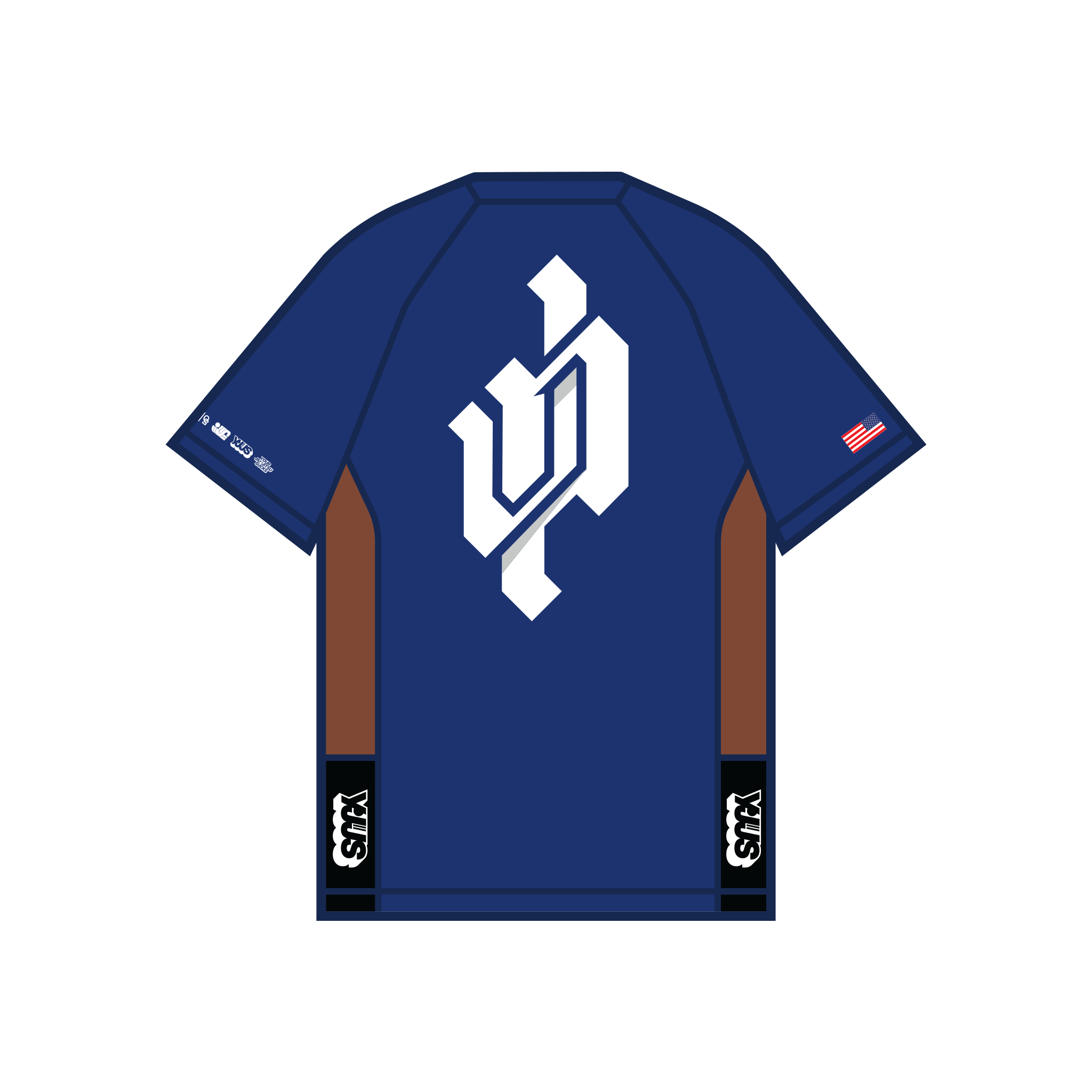 YJJS x JPJJ 2026 Rashguard (Navy)