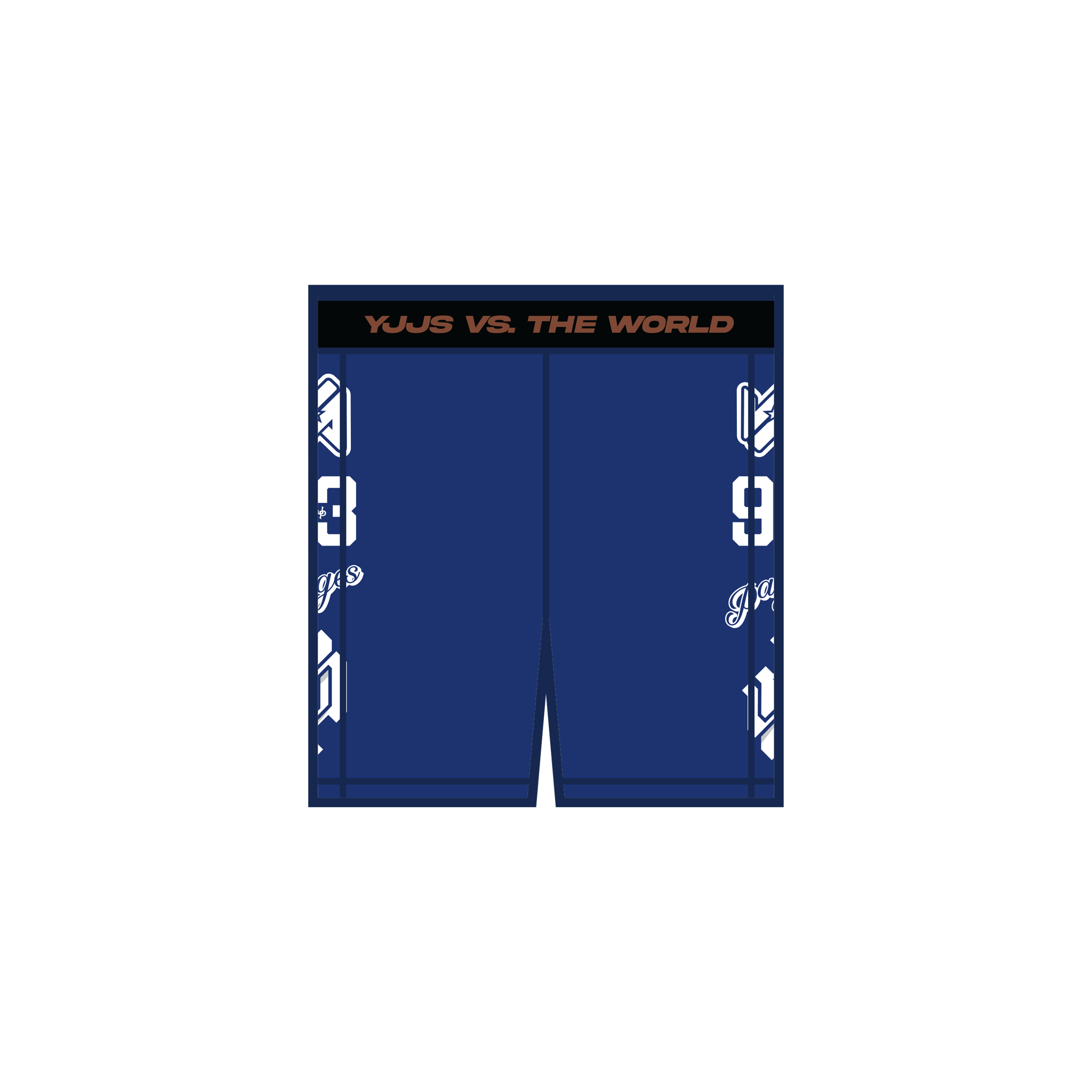 YJJS x JPJJ 2026 Training Shorts (Navy)