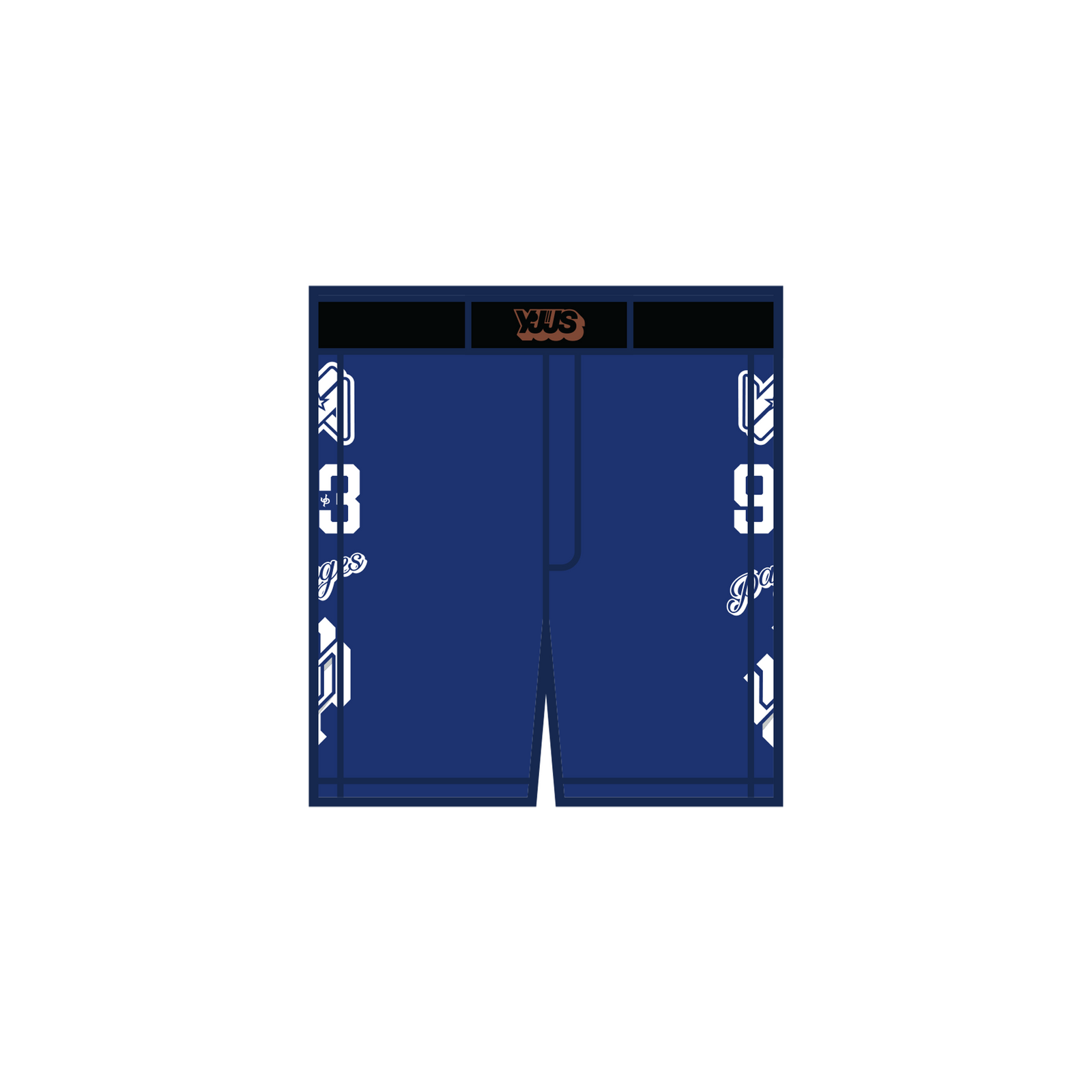 YJJS x JPJJ 2026 Training Shorts (Navy)