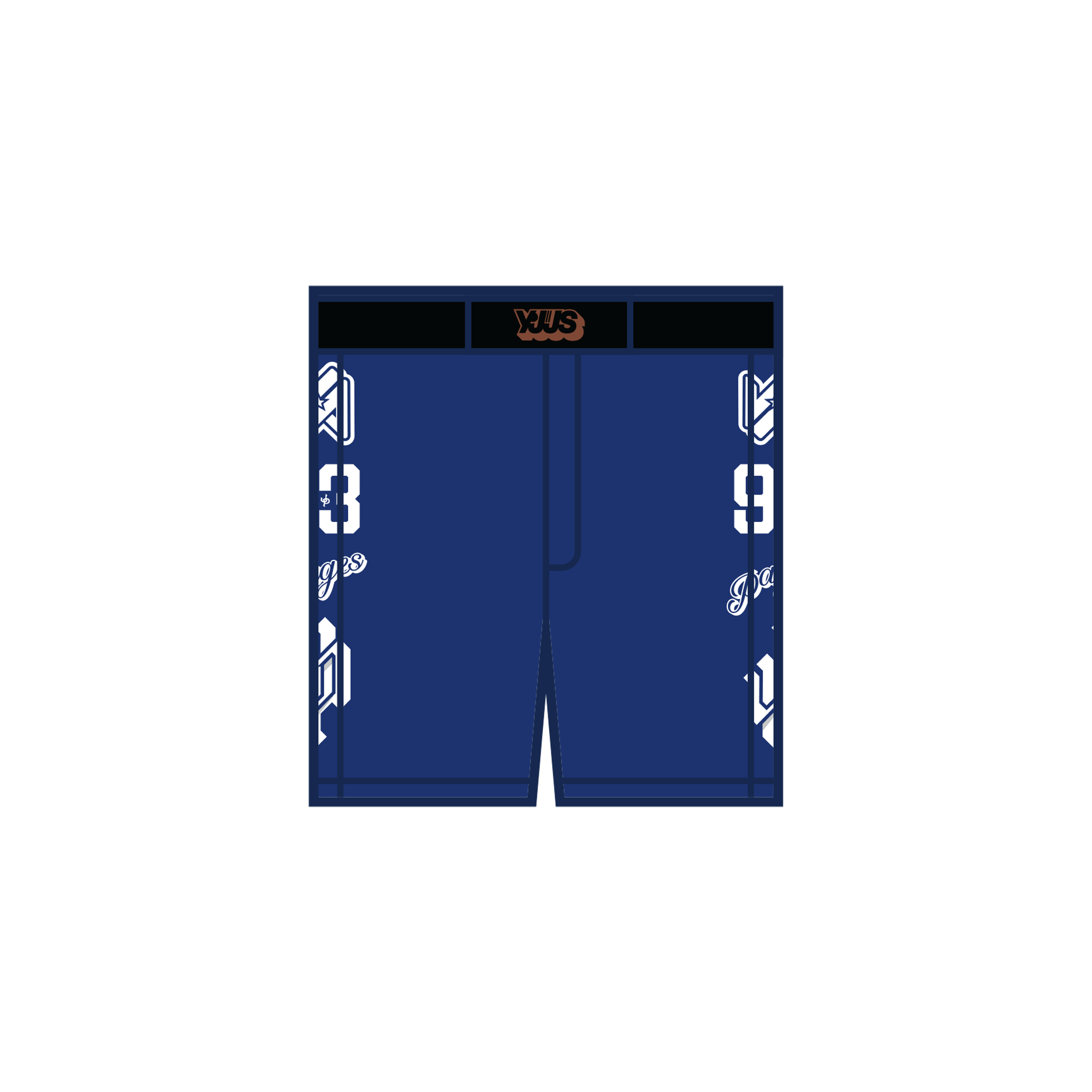 YJJS x JPJJ 2026 Training Shorts (Navy)