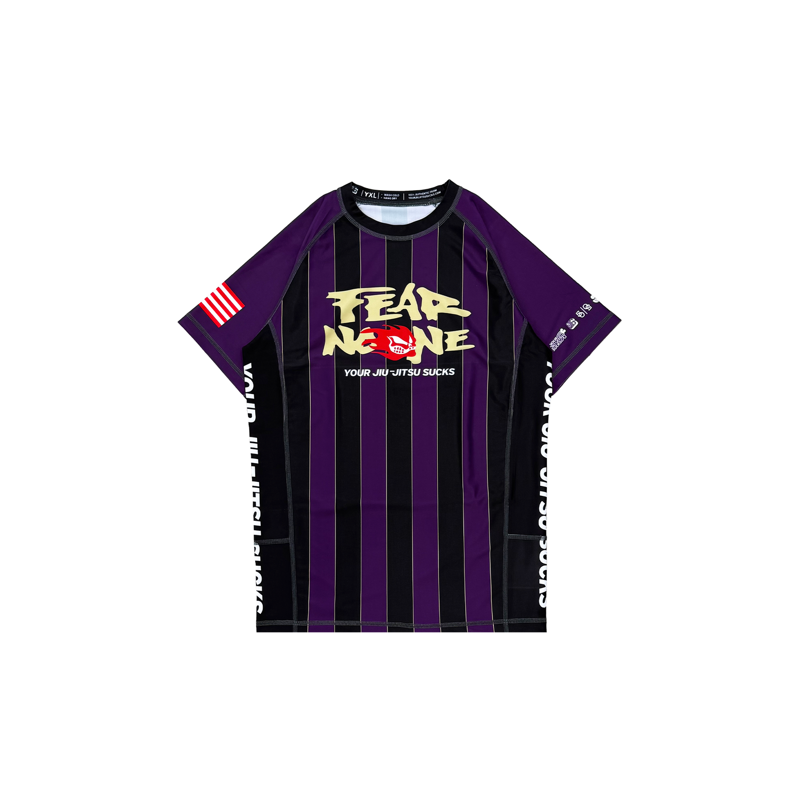 F.N.O. Rashguard Youth (Purple)