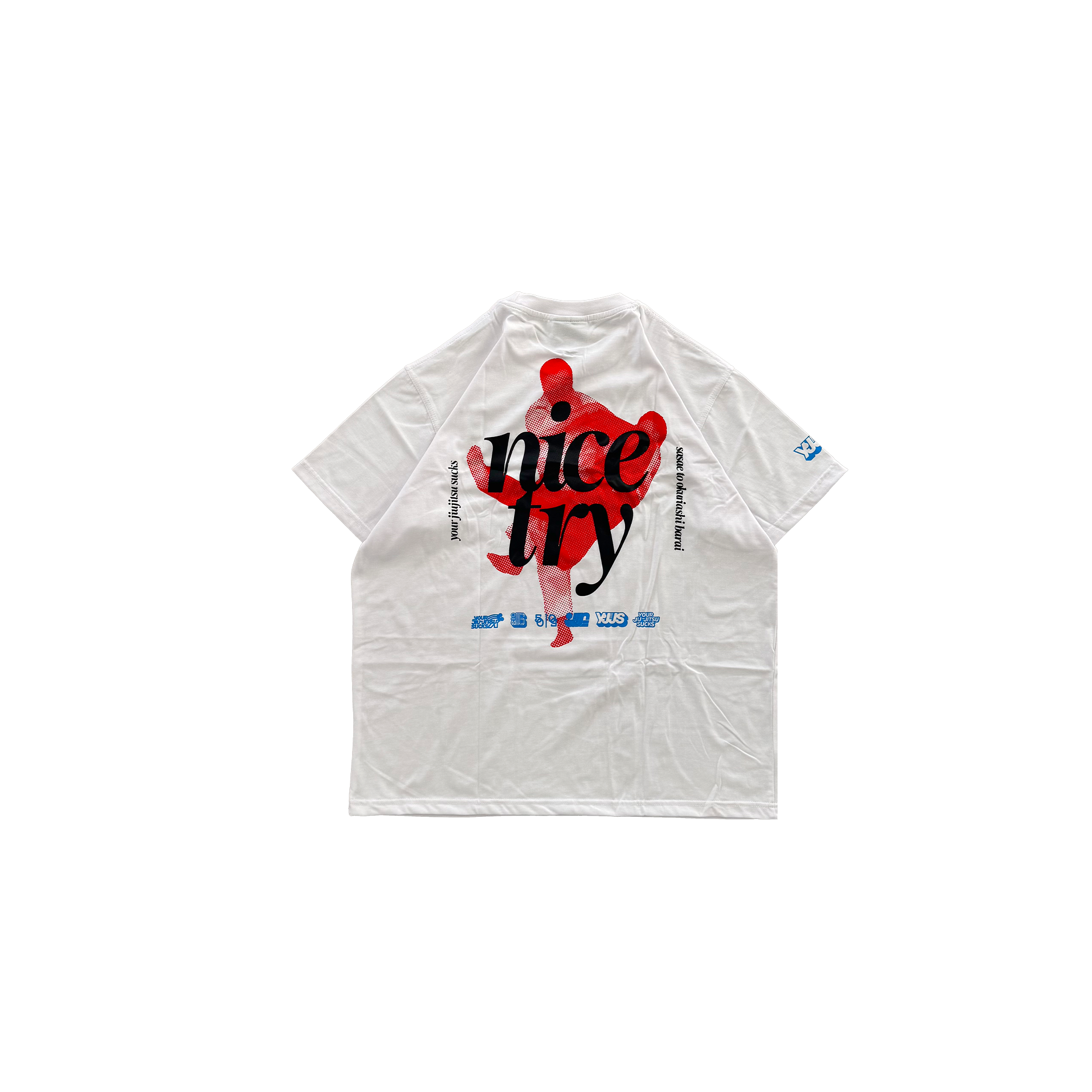 C73 YJJS Play Nice Tee Youth (White)