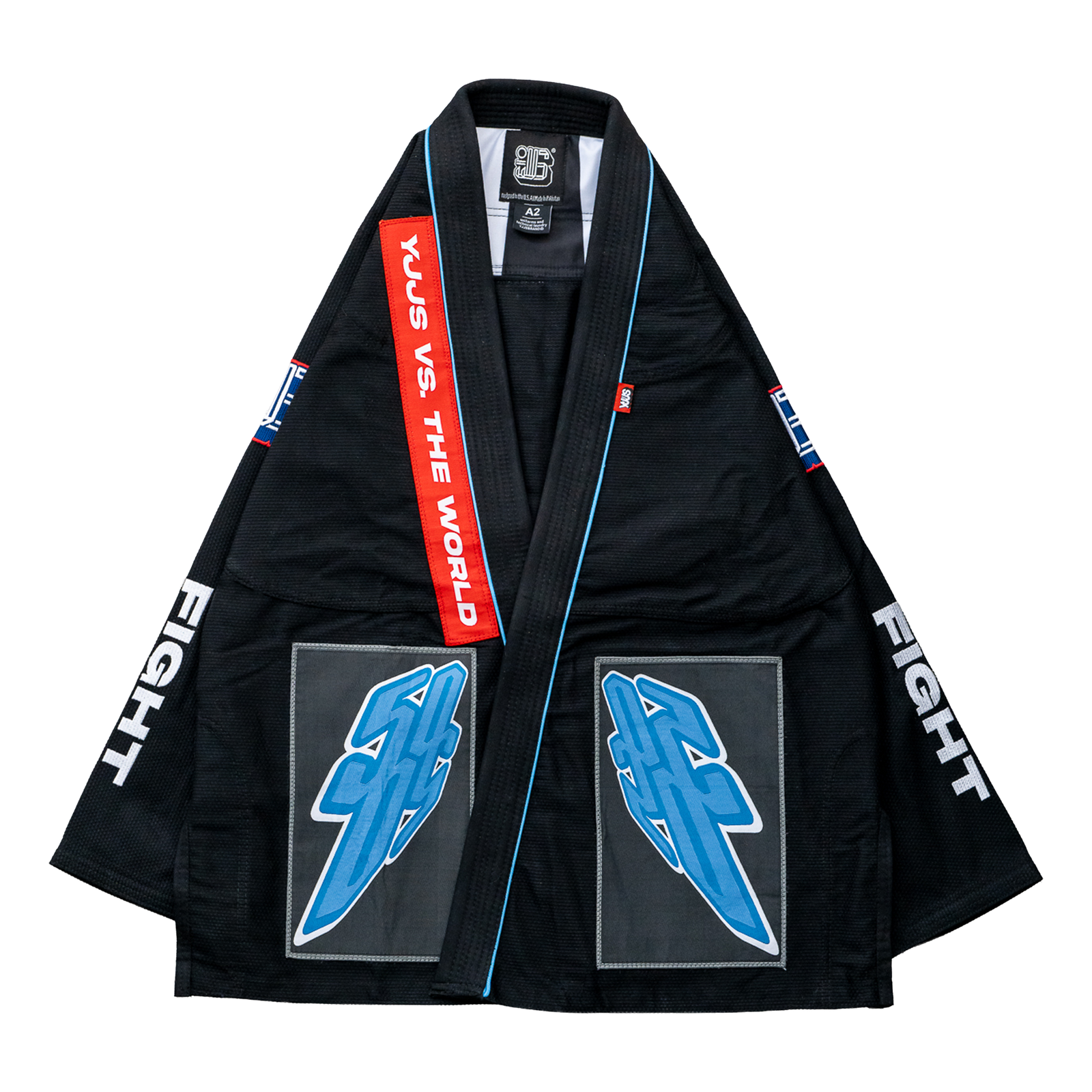 DOGI 084/ RETRO FIGHT (BLACK)