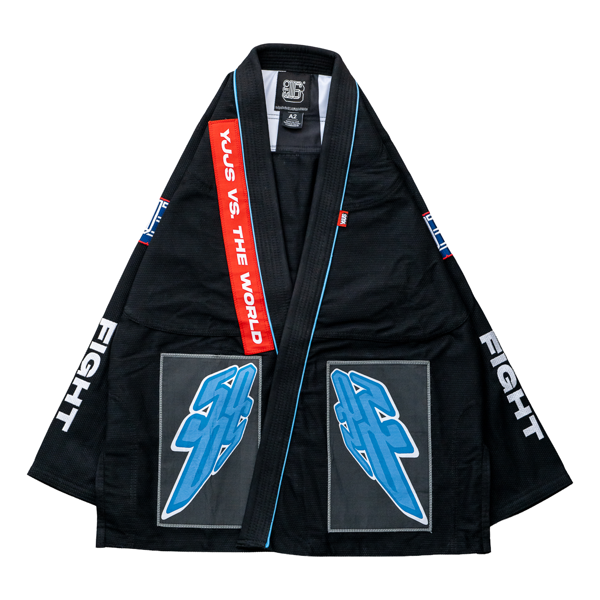 DOGI 084/ RETRO FIGHT (BLACK)