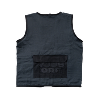 CANVAS UTILITY VEST (GRANITE)