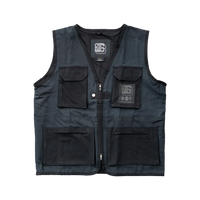 CANVAS UTILITY VEST (GRANITE)