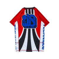 RETRO FIGHT Rashguard (RED)