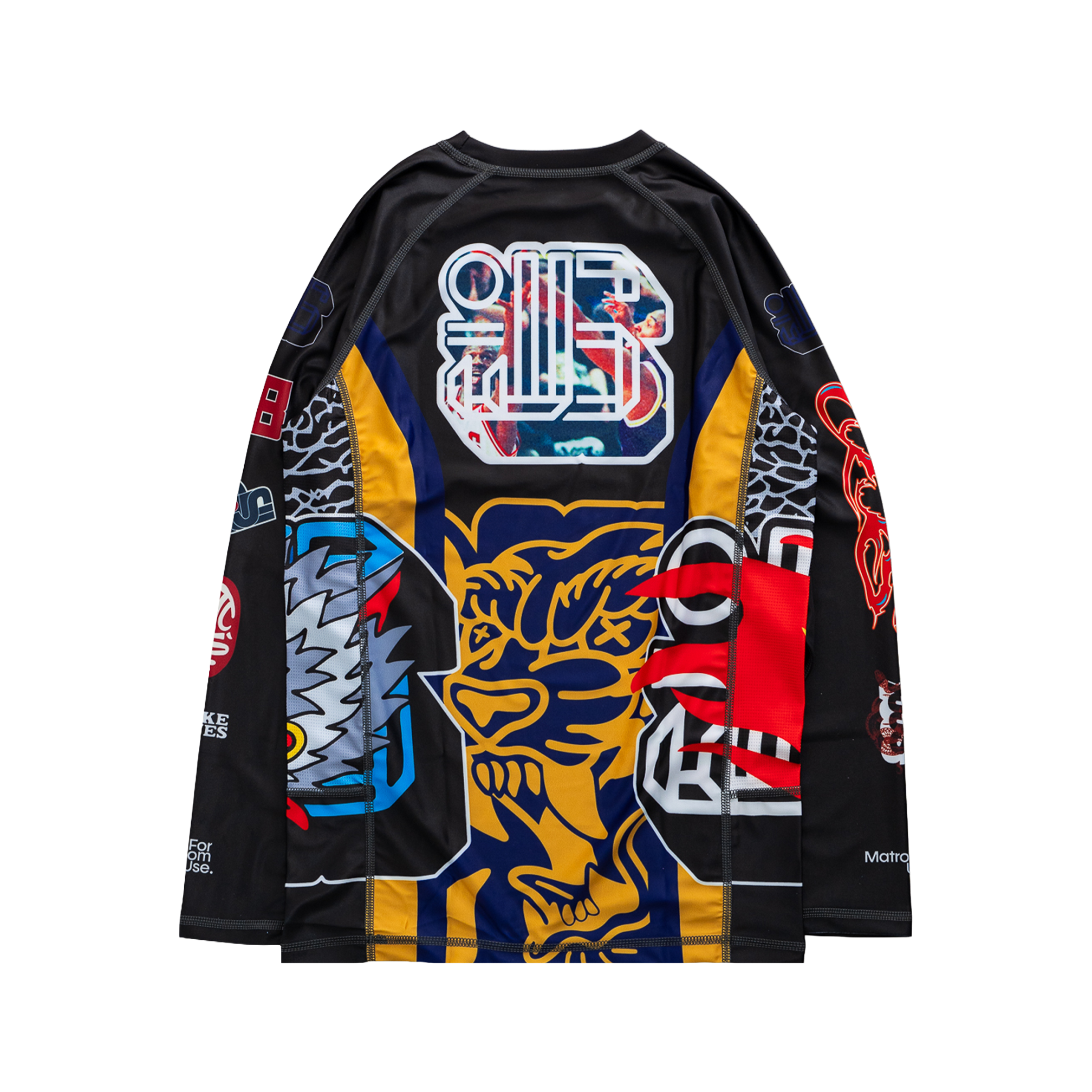 WHAT THE YJJS Rashguard (Black)