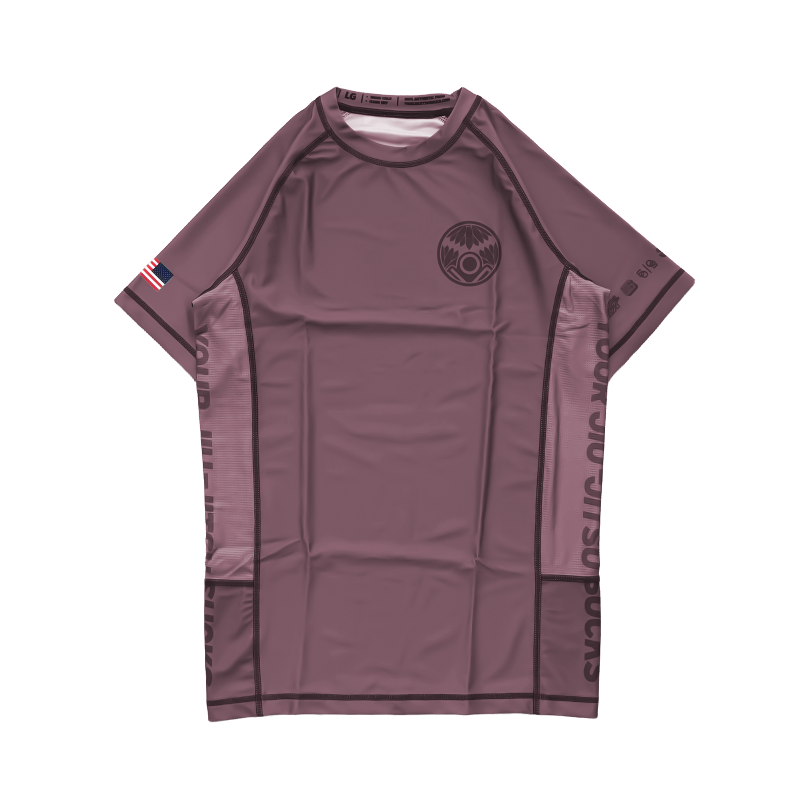 Kamon Rashguard (Mauve)