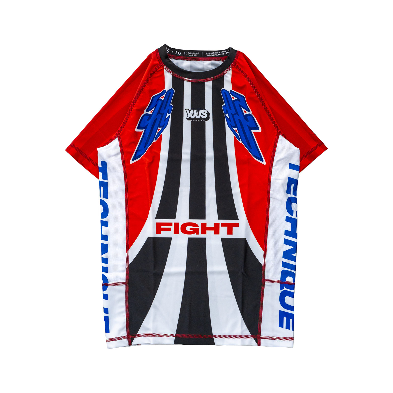 RETRO FIGHT Rashguard (RED)