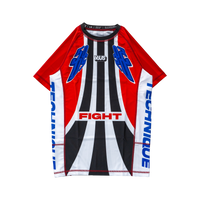 RETRO FIGHT Rashguard (RED)
