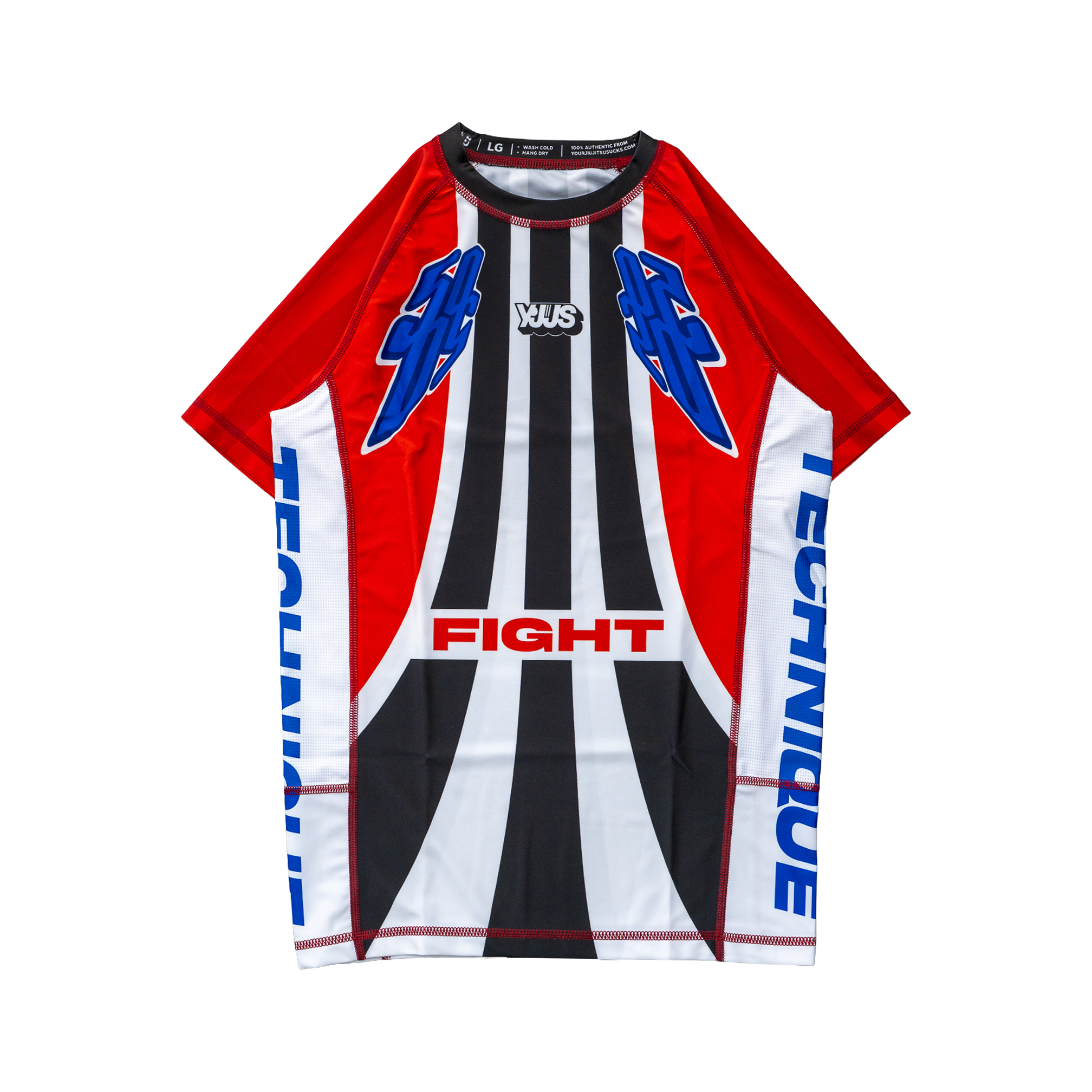 RETRO FIGHT Rashguard (RED)