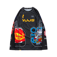 WHAT THE YJJS Rashguard (Black)